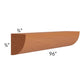 RTA Lexington Cinnamon Glaze 96" Quarter Round Molding
