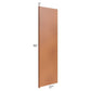 RTA Lexington Cinnamon Glaze 96" Refrigerator Panel with a 3" Return
