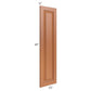 RTA Lexington Cinnamon Glaze Bottom Decorative Door for a Tall Cabinet or Panel