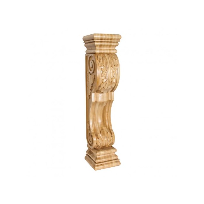 RTA Lexington Cinnamon Glaze Decorative Corbel/Post (34-1/2" Height)