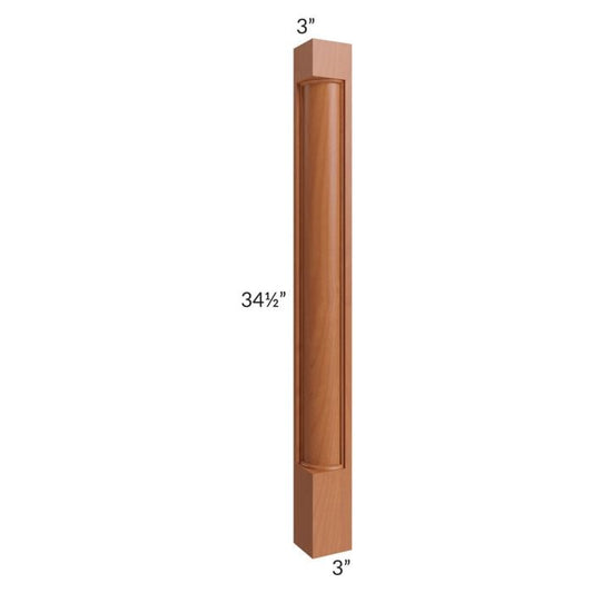 RTA Lexington Cinnamon Glaze Decorative Corner Post