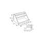 RTA Lexington Cinnamon Glaze Roll Out Pot and Pan Kit for a 36" Base Cabinet