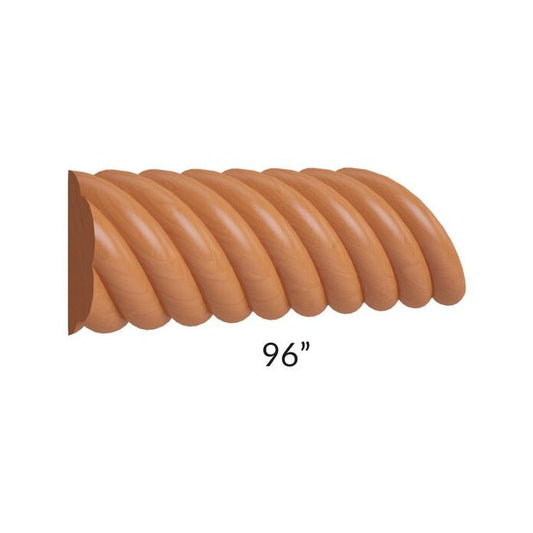 RTA Lexington Cinnamon Glaze Rope Molding Insert
