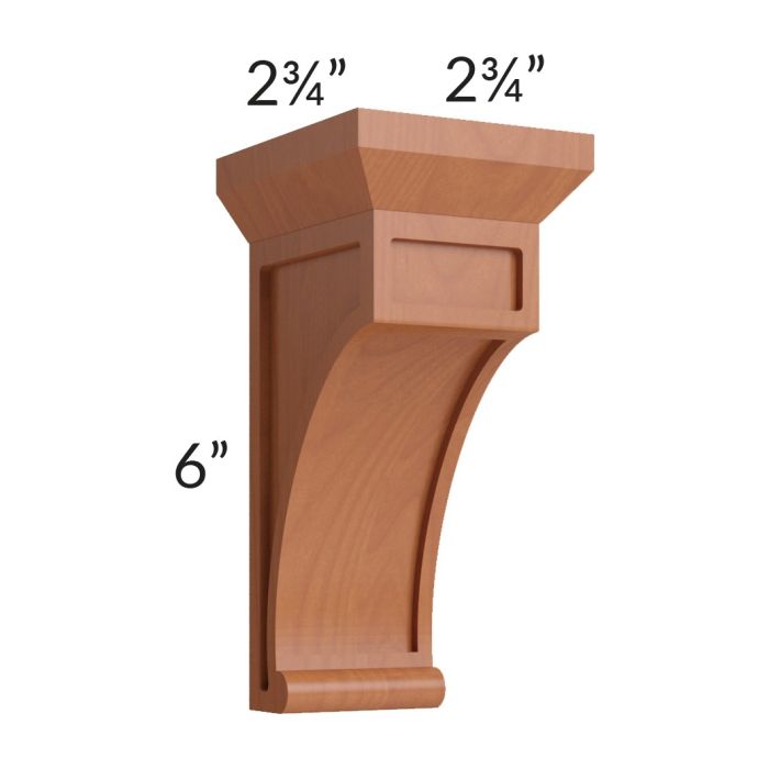 RTA Lexington Cinnamon Glaze Small Decorative Corbel