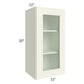 RTA Linen Shaker 15" x 30" Wall Glass Door Cabinet (Prepped for Glass Doors)
