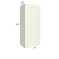 RTA Linen Shaker 18" x 42" Wall Cabinet with 1 Decorative End Panel
