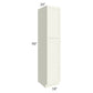 RTA Linen Shaker 18" x 90" x 24" Wall Pantry Cabinet with 1 Roll Out Tray