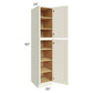 RTA Linen Shaker 18" x 90" x 24" Wall Pantry Cabinet with 1 Roll Out Tray