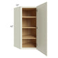 RTA Linen Shaker 24" x 42" Wall Diagonal Corner Cabinet with 1 Decorative End Panel