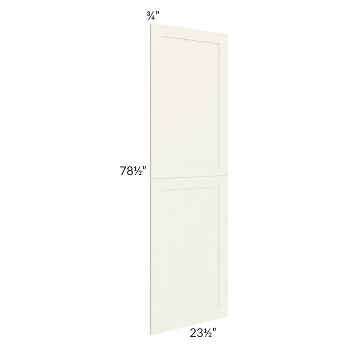 RTA Linen Shaker 24" x 84" Tall Decorative Door Set