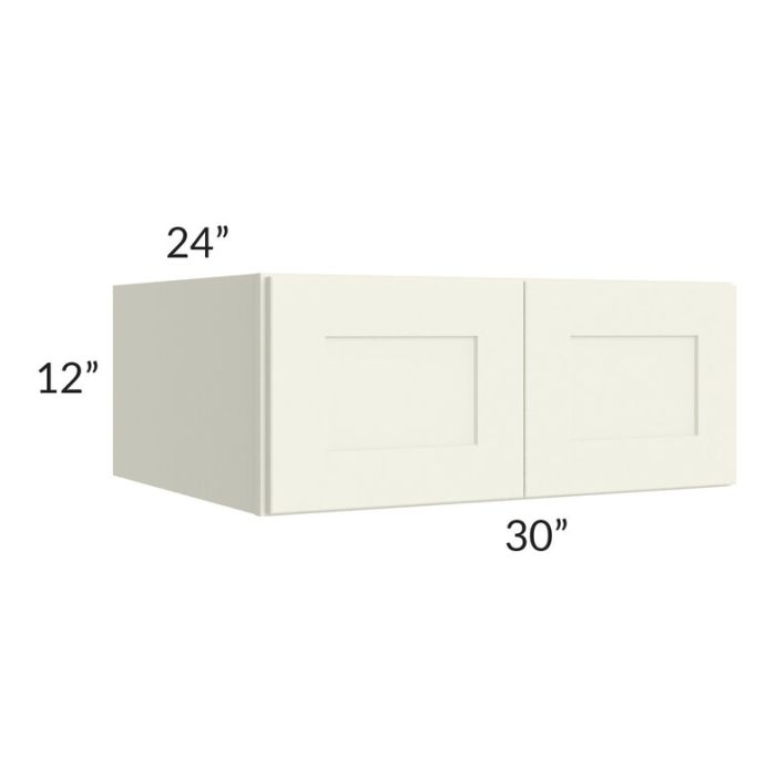 RTA Linen Shaker 30" x 12" x 24" Wall Cabinet