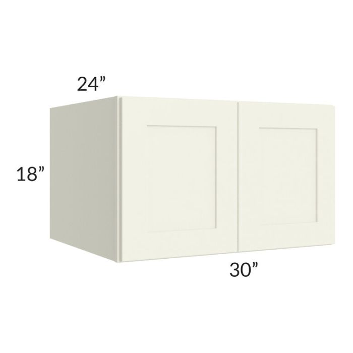 RTA Linen Shaker 30" x 18" x 24" Wall Cabinet