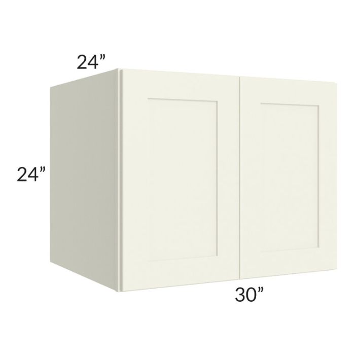 RTA Linen Shaker 30" x 24" x 24" Wall Cabinet