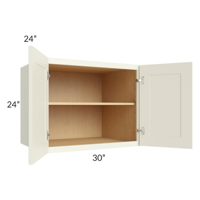 RTA Linen Shaker 30" x 24" x 24" Wall Cabinet