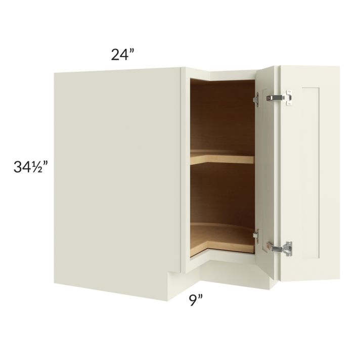 RTA Linen Shaker 33" Lazy Susan Base Cabinet