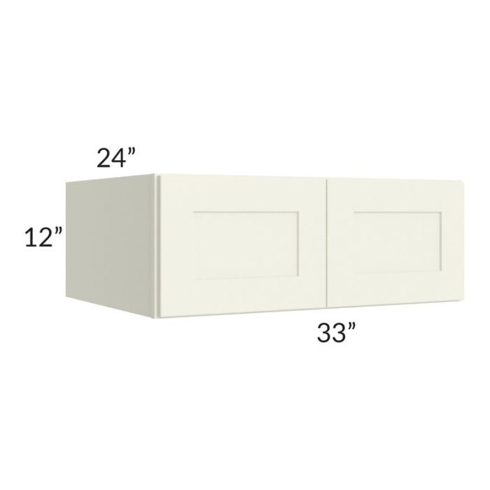 RTA Linen Shaker 33" x 12" x 24" Wall Cabinet