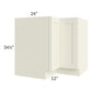 RTA Linen Shaker 36" Lazy Susan Base Cabinet