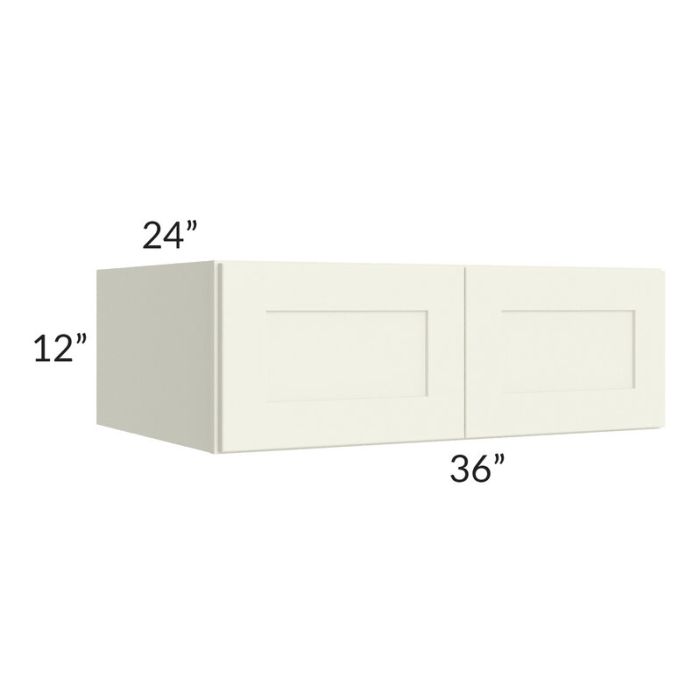 RTA Linen Shaker 36" x 12" x 24" Wall Cabinet