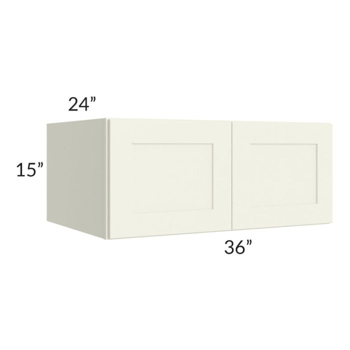 RTA Linen Shaker 36" x 15" x 24" Wall Cabinet