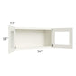RTA Linen Shaker 36" x 18" Decorative Wall Cabinet with 2 Decorative End Panels