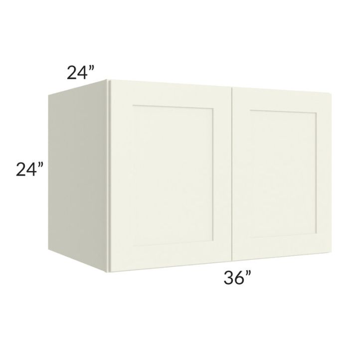 RTA Linen Shaker 36" x 24" x 24" Wall Cabinet