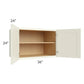 RTA Linen Shaker 36" x 24" x 24" Wall Cabinet