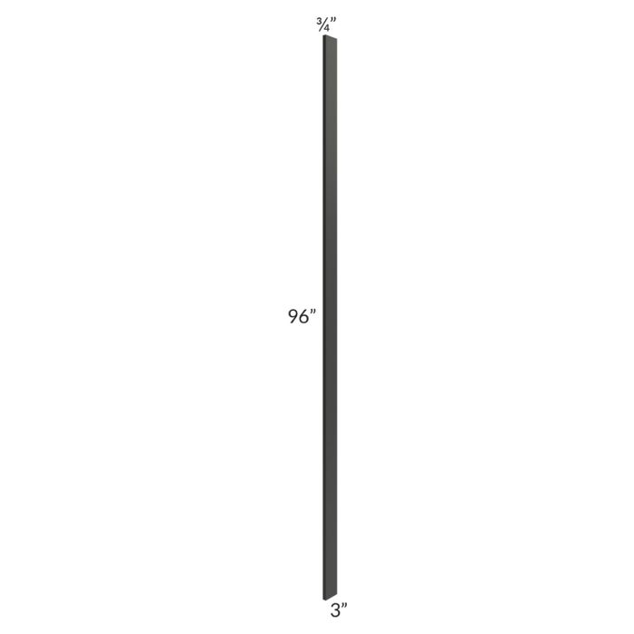 RTA Madison Black Shaker 3" x 96" Filler