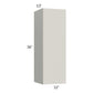 RTA Milan Beige Matte 12" x 36" Wall Cabinet-Right Hinged with 2 Finished Sides
