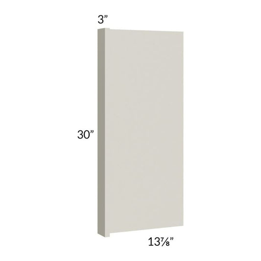RTA Milan Beige Matte 14" x 30" Wall End Panel
