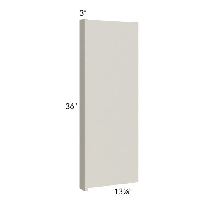 RTA Milan Beige Matte 14" x 36" Wall End Panel