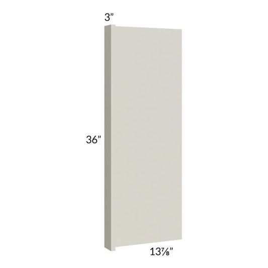 RTA Milan Beige Matte 14" x 36" Wall End Panel