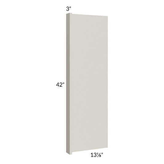 RTA Milan Beige Matte 14" x 42" Wall End Panel