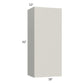 RTA Milan Beige Matte 18" x 42" Wall Cabinet-Left Hinged with 2 Finished Sides