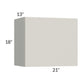 RTA Milan Beige Matte 21" x 18" Lift-Up Door Wall Cabinet