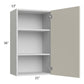 RTA Milan Beige Matte 21" x 36" Wall Cabinet-Left Hinged