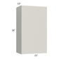 RTA Milan Beige Matte 21" x 36" Wall Cabinet-Right Hinged with 1 Finished Side