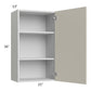 RTA Milan Beige Matte 21" x 36" Wall Cabinet-Right Hinged with 1 Finished Side
