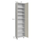 RTA Milan Beige Matte 24" x 13" x 96" Pantry Cabinet (4 doors, 13" depth)