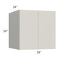 RTA Milan Beige Matte 24" x 24" x 24" Wall Cabinet
