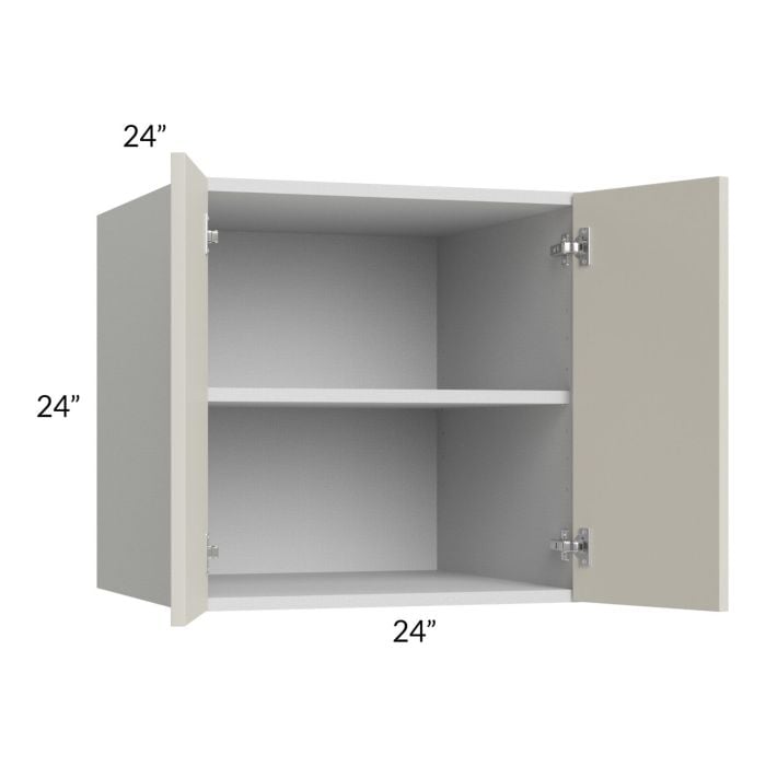 RTA Milan Beige Matte 24" x 24" x 24" Wall Cabinet