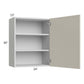 RTA Milan Beige Matte 24" x 30" Wall Cabinet (1 door)-Right Hinged