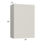 RTA Milan Beige Matte 24" x 36" Wall Cabinet (1 door)-Left Hinged with 1 Finished Side