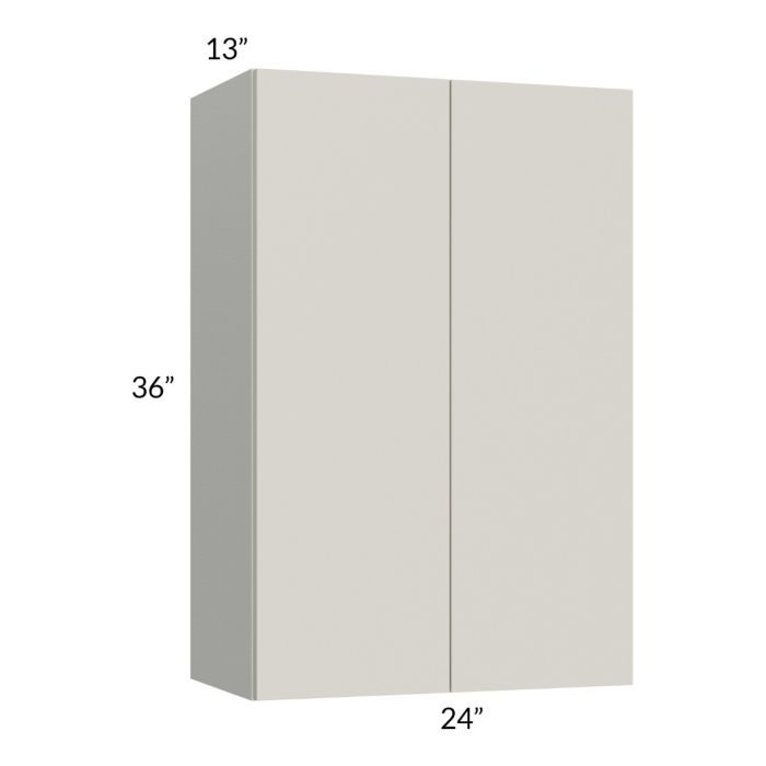 RTA Milan Beige Matte 24" x 36" Wall Cabinet