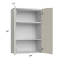 RTA Milan Beige Matte 24" x 36" Wall Cabinet