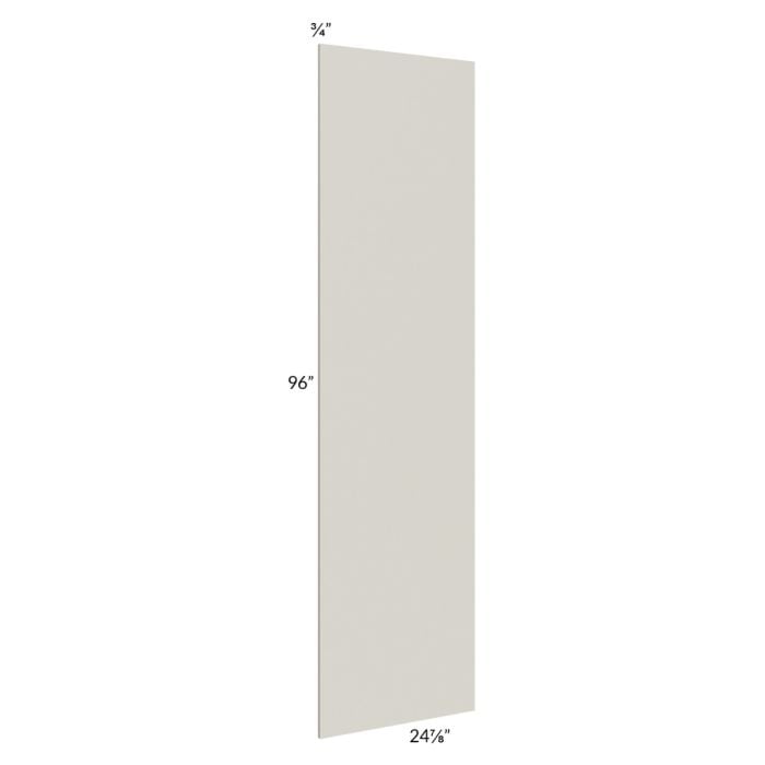 RTA Milan Beige Matte 25" x 96" Refrigerator End Panel