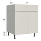 RTA Milan Beige Matte 27" Base Cabinet