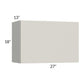 RTA Milan Beige Matte 27" x 18" Lift-Up Door Wall Cabinet