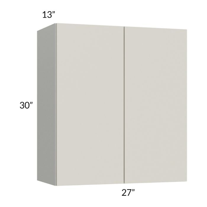 RTA Milan Beige Matte 27" x 30" Wall Cabinet