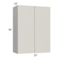RTA Milan Beige Matte 27" x 36" Wall Cabinet