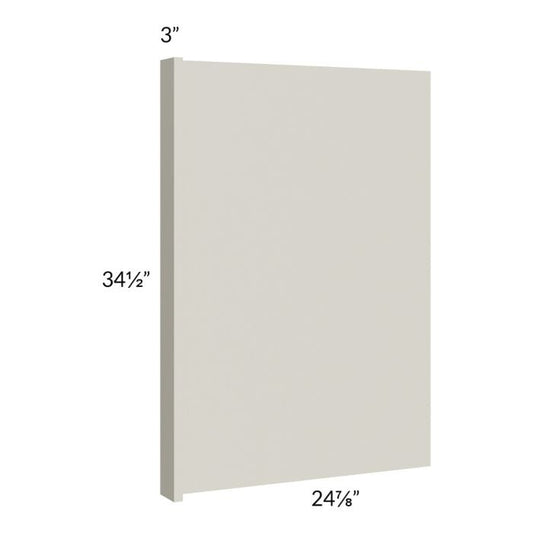 RTA Milan Beige Matte 3" Appliance End Panel